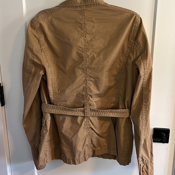J.Crew Classic Twill Chino Belted Field Jacket EUC - Picture 8 of 8